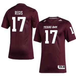 Men Albert Regis Maroon TAMU #17 Stitched Jerseys 370865-240