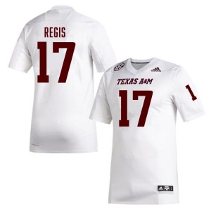 Men Albert Regis White Texas A&M #17 2025 Jersey 420371-358