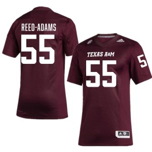 Men Ar'maj Reed-Adams Maroon Texas A&M #55 University Jersey 680302-793