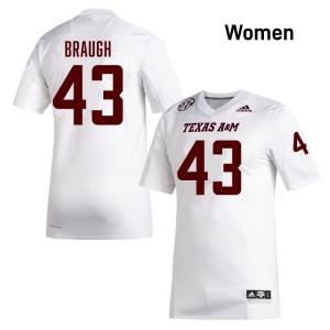 Women Carter Braugh White TAMU #43 2025 Jersey 944186-412