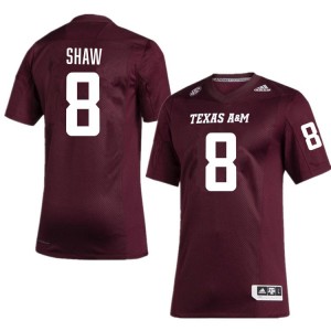 Men Jordan Shaw Maroon Aggies #8 NCAA Jerseys 886917-790
