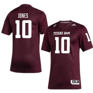Men Marco Jones Maroon Texas A&M University #10 University Jersey 378519-191