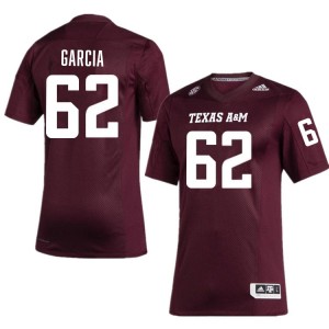 Men Marcus Garcia Maroon Texas A&M Aggies #62 2025-26 Jerseys 995121-448