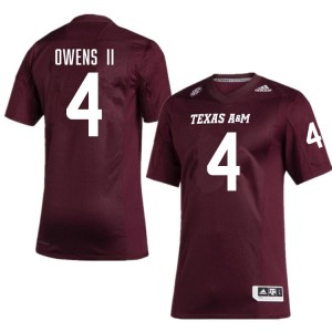 Men Rueben Owens II Maroon Aggies #4 Player Jersey 437164-144