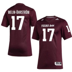 Men Theo Melin Ohrstrom Maroon Texas A&M University #17 Limited Jerseys 516865-527