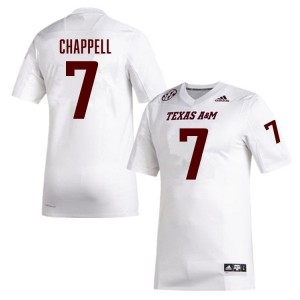 Men Tyreek Chappell White TAMU #7 2025 Jerseys 572820-688